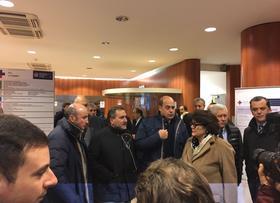 Zingaretti visita poliambulatorio a Marta e Ambufest a Viterbo