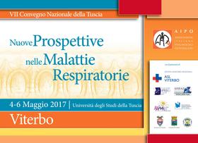 Nuove prospettive nelle malattie respiratorie, dal 4 al 6 di maggio il settimo convegno nazionale all'Unitus