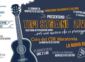 Tipi Strani, vent'anni di storia raccontati in musica in un concerto al teatro Lea Padovani di Montalto