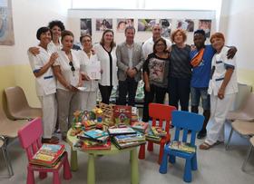 Casa dei diritti sociali della Tuscia dona libri e giochi  al Consultorio familiare di Viterbo