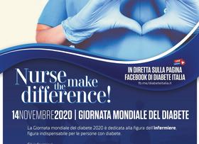 14 novembre, Giornata mondiale diabete 2020. Il prezioso ruolo dell'infermiere nel team diabetologico