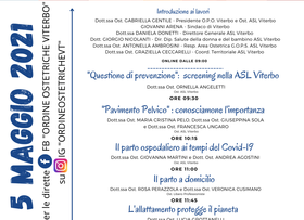 L'ostetrica 2.0, evento online di formazione e informazione organizzato dall'ordine provinciale per la giornata internazionale