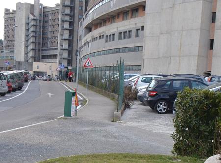 L'ospedale Belcolle a Viterbo